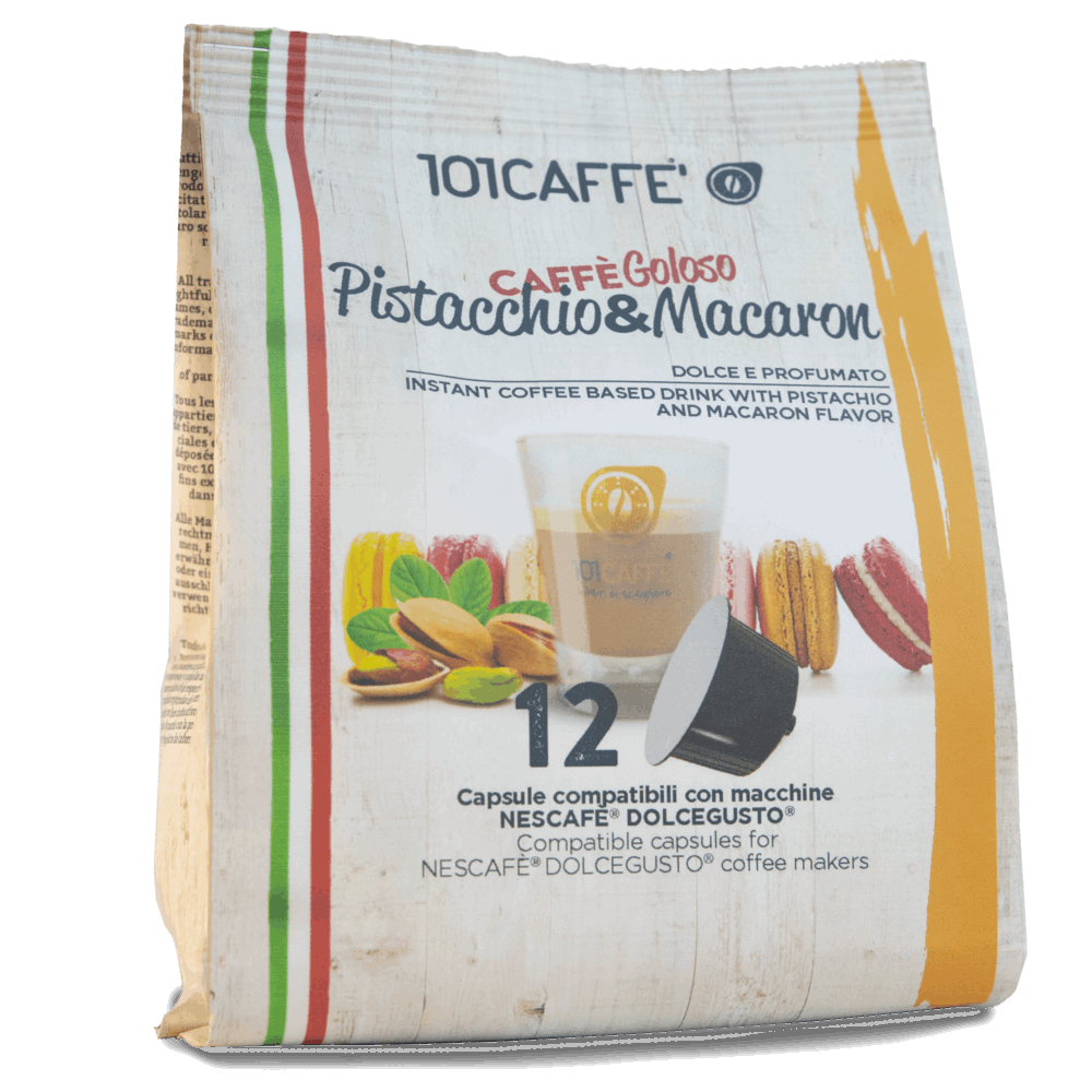 Pistacchio & Macaron - Café gourmand - Dolce Gusto® 12pcs