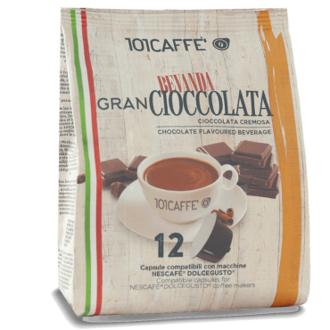 Gran Cioccolata - Grand chocolat chaud - Dolce Gusto® 12pcs