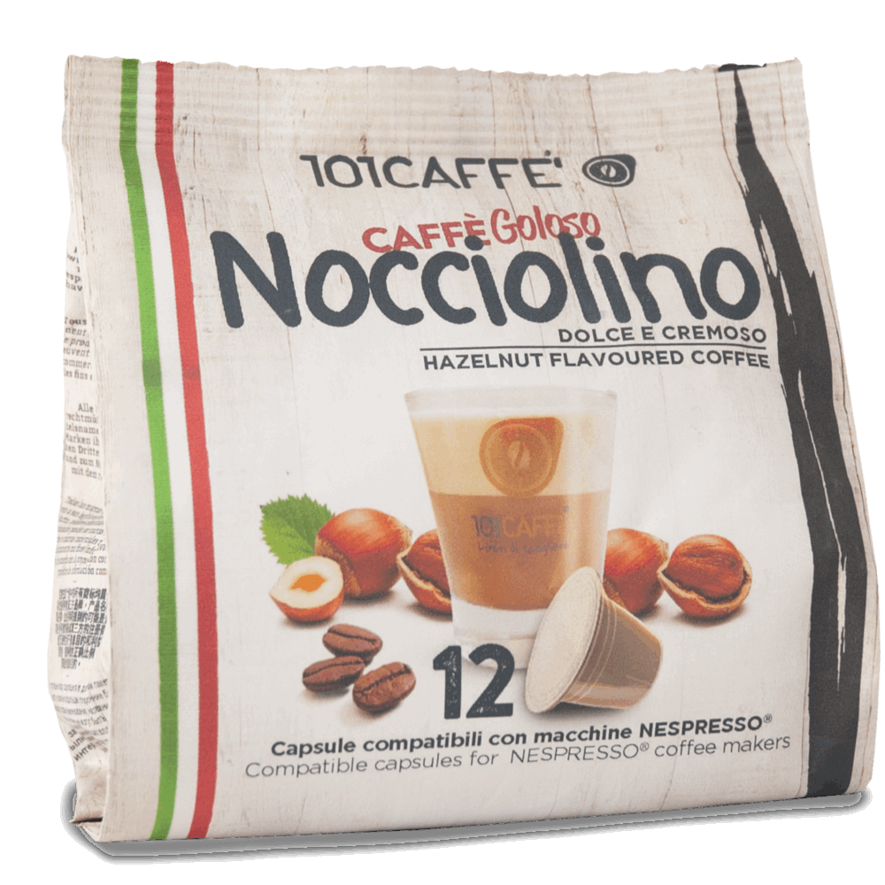 Nocciolino - Café gourmand à la noisette - Nespresso® 12pcs
