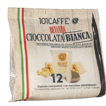 Cioccolata Bianca - Chocolat gourmand - Nespresso® 12pcs